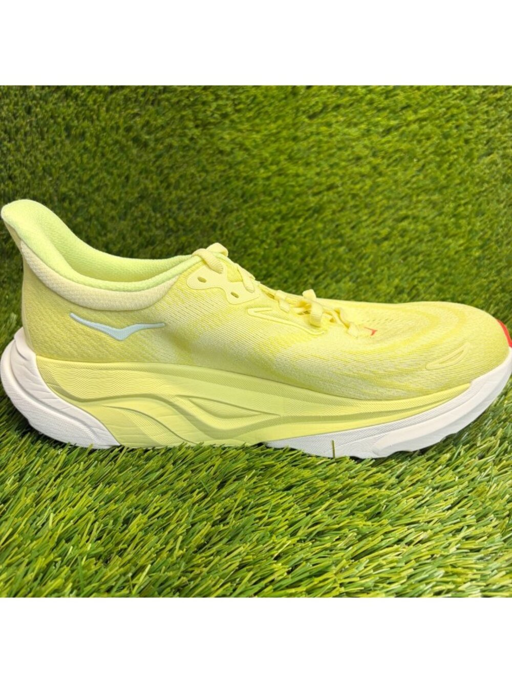 Hoka One One Arahi 8 Womens Size 9 Yellow White Athletic Running Shoes Sneakers - Picture 4 of 10